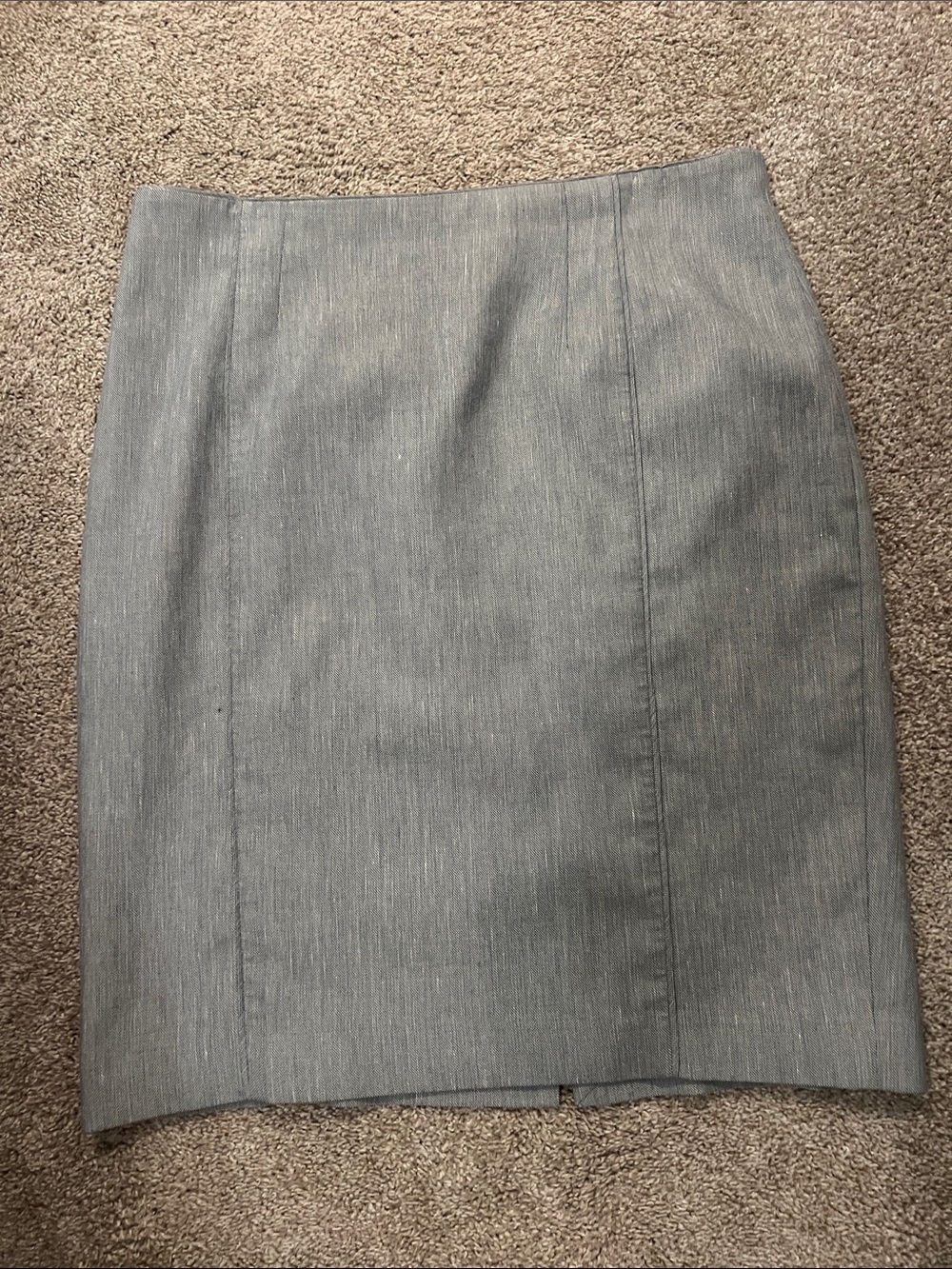 White House Black Market Gray Pencil Skirt - Tailored Workwear